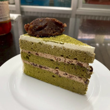 เค้กมัทฉะถั่วแดง